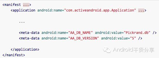 Android轻量级ORM框架ActiveAndroid入门教程