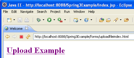 Spring 3 MVC File Upload, Spring MVC File Upload