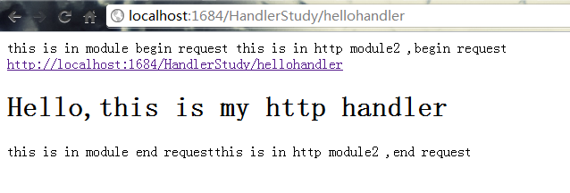 ASP.NET 中Http处理流程与 HttpModule，HttpHandler学习之初步认知