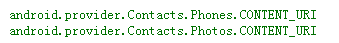 Android之Content Providers
