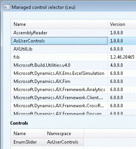 Tutorial: WPF User Control for AX2012