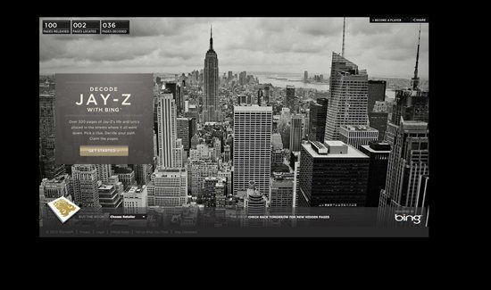 Windows Azure帮助JAY-Z为其新书DECODED推出了搜索体验和交互游戏