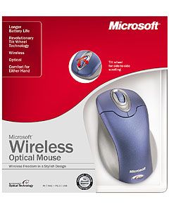 Picture of Wireless Optical Periwinkle Mouse