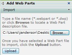 How to Export & Import Web Parts in SharePoint