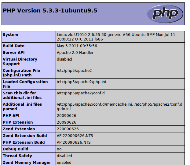 ubuntu10.10安装PHP Memcached Starling