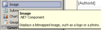 SSRS toolbox image component