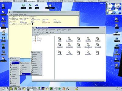 KDE/QT与GNOME/GTK比较