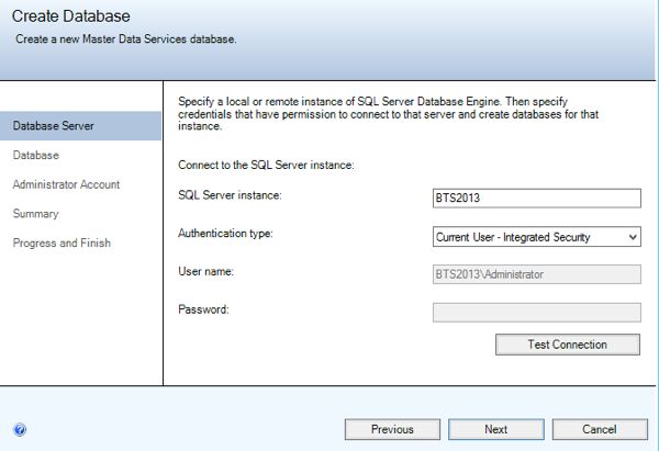 SQL Server 2012 Master Data Service(MDS)安装配置与示例