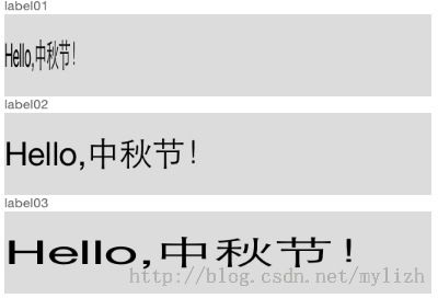 iOS之富文本