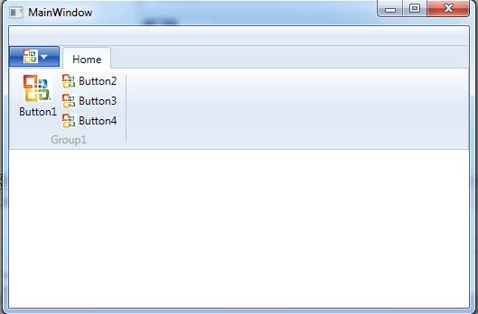 .NET 4.5 WPF Ribbon