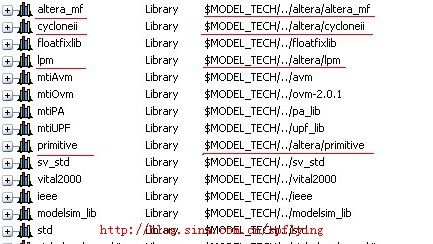Modelsim SE 进行时序仿真及altera库的添加 【原创】