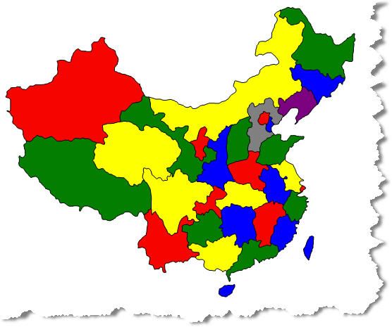 .NET基础示例系列之十七：VML绘制中国地图