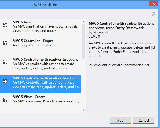 【译】ASP.NET MVC 5 教程 - 6：通过控制器访问模型的数据