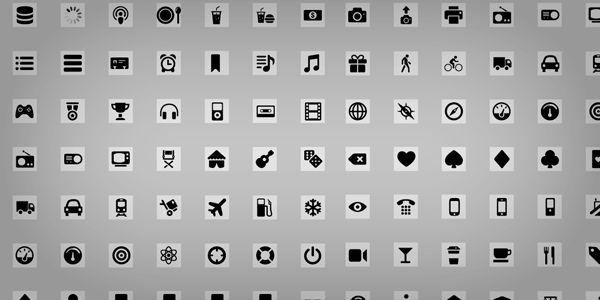 Flat Icons & Icon Fonts