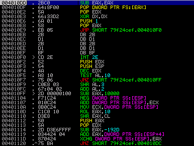 Debugging Waledac - Stage 2