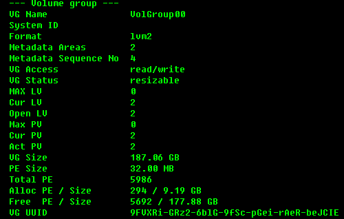 linux根分区扩容