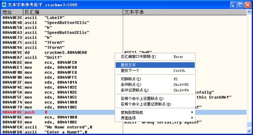 软件破解入门(暴力破解CrackMe)