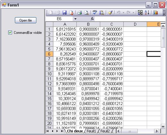 How to Integrate Excel in a Windows Form Application using the WebBrowser