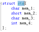 C或C++中struct内存对齐计算精简方案