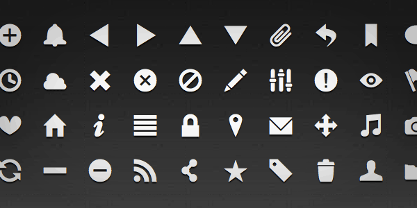 Flat Icons & Icon Fonts