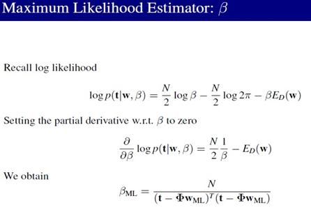 PRML读书会第三章 Linear Models for Regression(线性基函数模型、正则化方法、贝叶斯线性回归等)