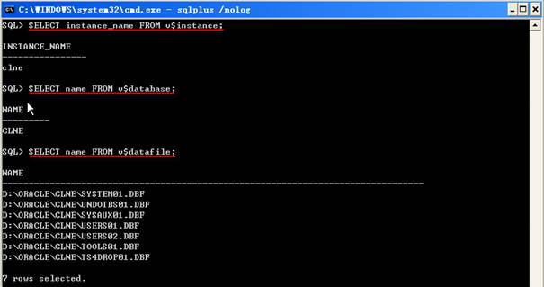 17.Oracle10g服务器管理恢复--RMAN复制数据库(练习30)