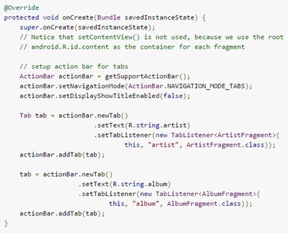 Android之Action Bar