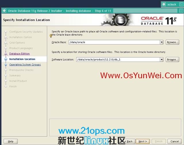 centos安装oracle 11g 完全图解的照片 - 21