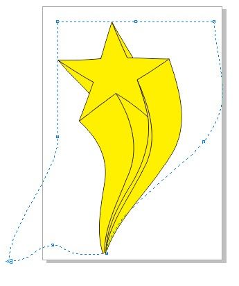 CDR绘制绚丽五角星※※