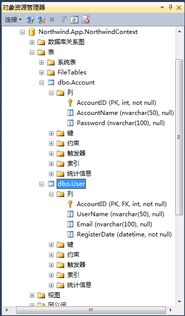EF Code First一对一、一对多、多对多关联关系配置