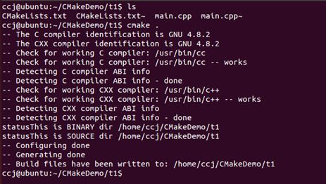 CMake Helloworld 01：CMake的安装、使用 以及一个很简单的例子