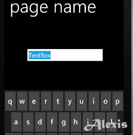 Windows Phone 7 TextBox全选扩展行为