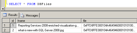 save image files in sql server using openrowset