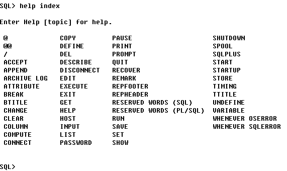 bat批处理文件执行Oracle sql语句