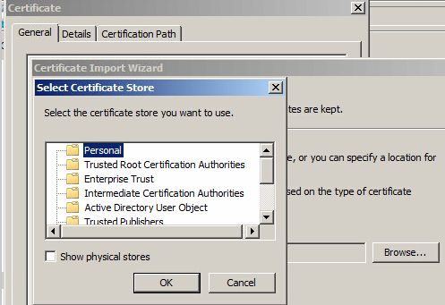 HttpListener supports SSL only for localhost? install certificate