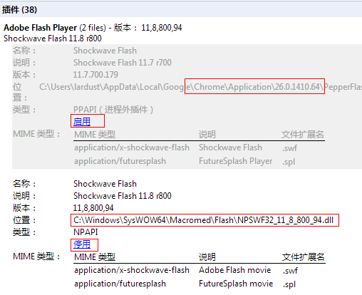 Chrome安装FlashPlayer Debug