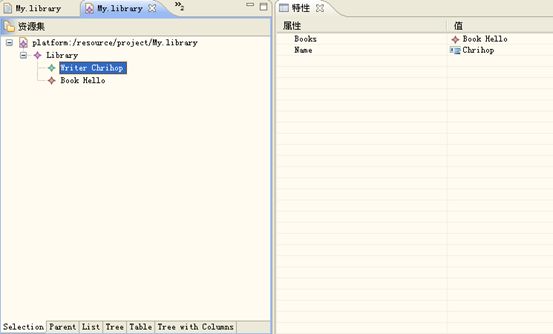 用Eclipse Modeling Framework读写XML