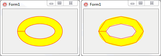 Direct2D (25) : 将画笔线条所占用的区域转换为路径 - ID2D1Geometry.Widen()