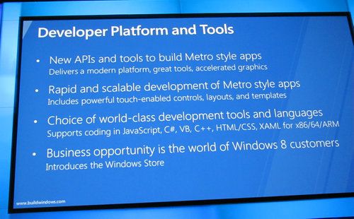 微软2011 Build大会：Windows 8盛大出场