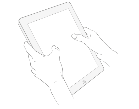 ipad double hands