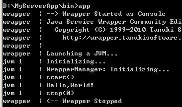 java打包成window service服务