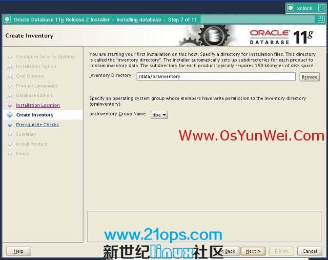 centos安装oracle 11g 完全图解的照片 - 22