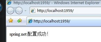 ASP.NET MVC 1.0 + spring.net 1.2.0.20288 + NHibernate 2.0.1.4000整合笔记(二)——spring.net配置