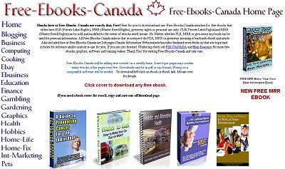 free ebooks canada 20 Best Websites To Download Free E Books, Part II