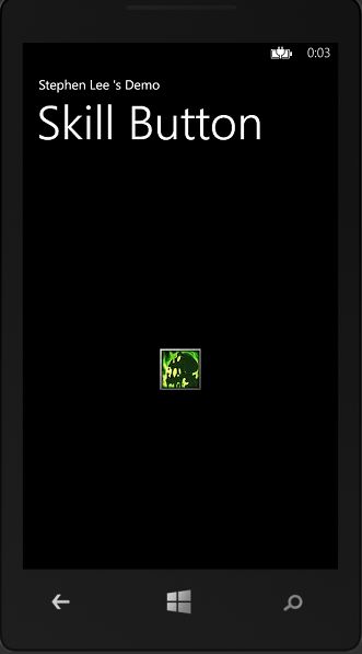 [Windows Phone]模仿魔兽3技能按钮SkillButton