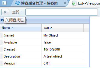 表格GridPanel