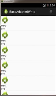 BaseAdapter自定义适配器——思路详解