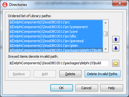 ZeosLib For Delphi XE (2011)