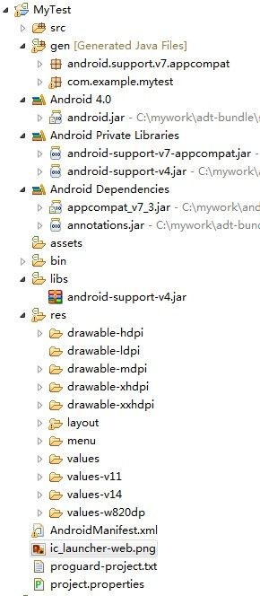 Android App程序结构