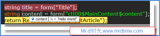 asp.net mvc 正常支持Fckeditor编辑器